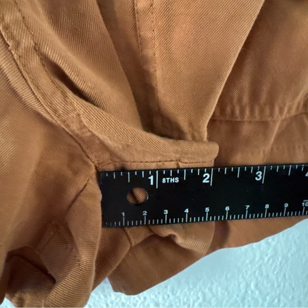 Boho Safari Forever 21 High Waisted Belted Shorts Cargo Utility Large Gorpcore - Picture 14 of 16